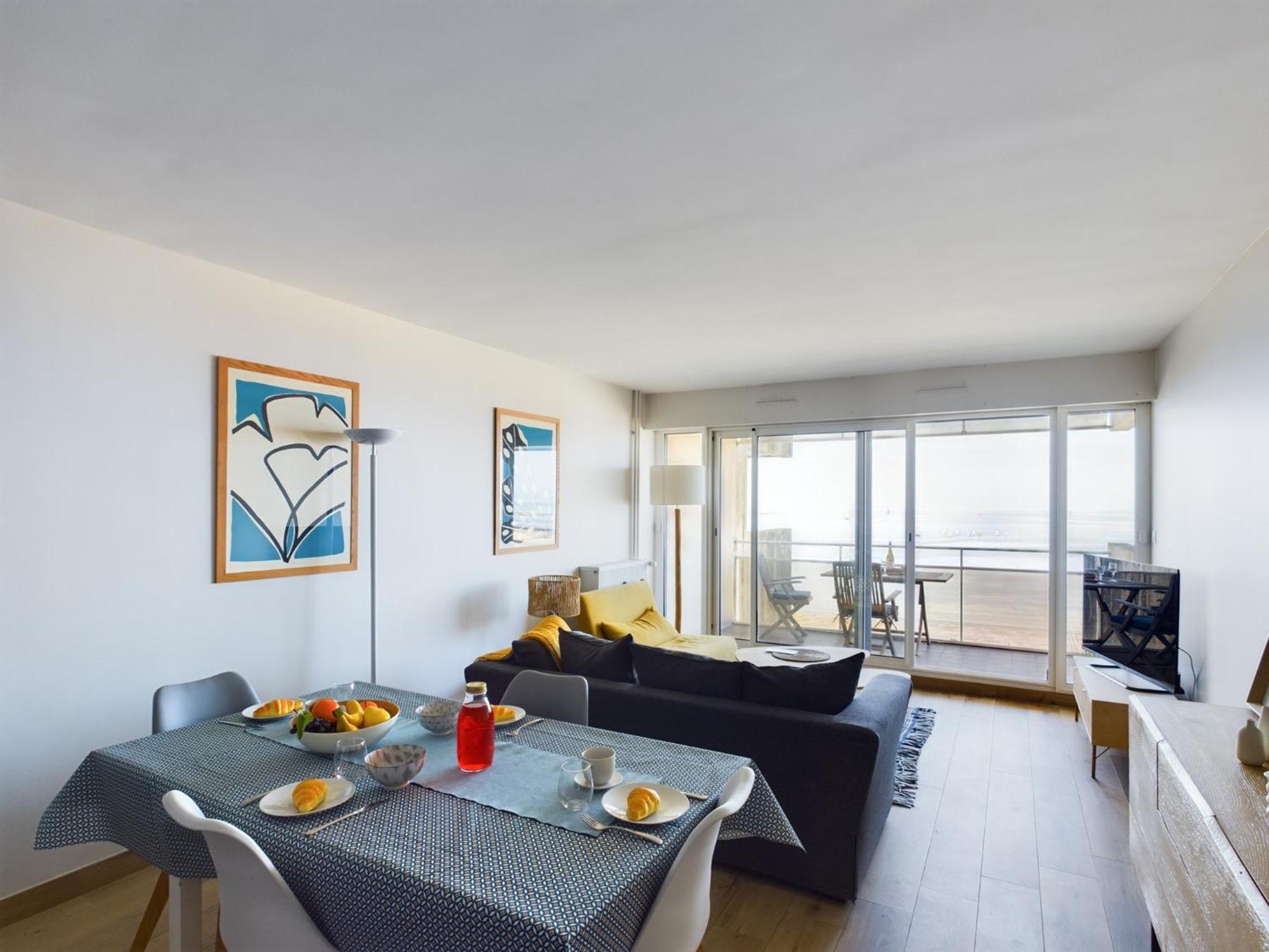 -paolo- Beau T2 Avec Vue Et Parking Appartement Concarneau